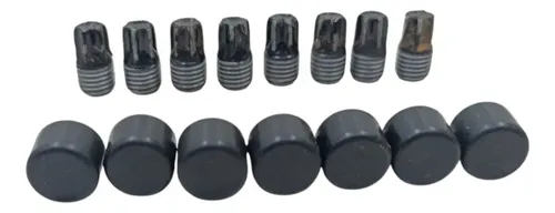 Jogo Parafuso Porta Audi A4 2013 2014 2105 2016  Traseira 1 Preto
