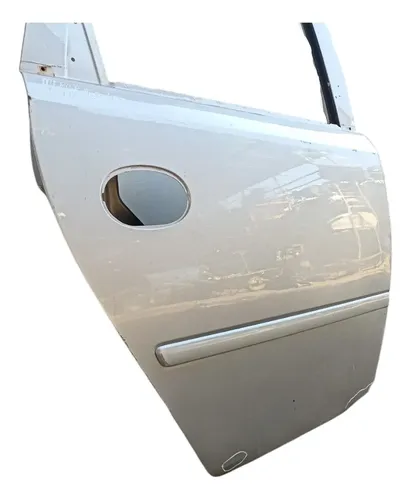 Porta Traseira Direita Chevrolet Meriva 02/12 Detalhe Origin Traseira Direito Prata