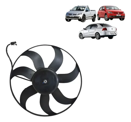 Ventoinha Gol Sav Voy G5 G6 G7 C/ Ar Condicionado Denso Orig