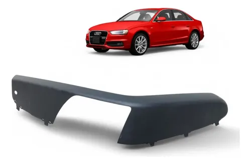 Moldura Puxador Dianteiro Esquerdo Audi A4 2013 A 2016 Origi Preto