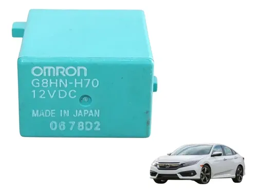 Rele Omron Verde Claro 4 Pinos Civic G10 2017 A 21 G8hn-h70