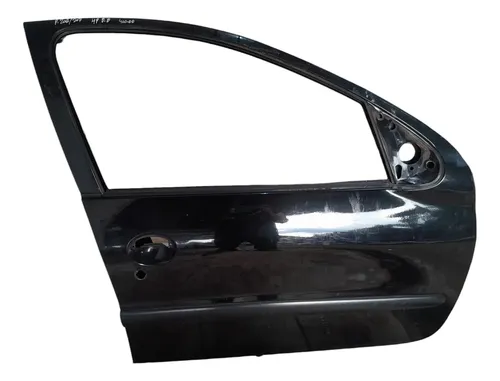 Porta Dianteira Direita Peugeot Sw 206 207 4 Portas  Dianteira Direito Preto
