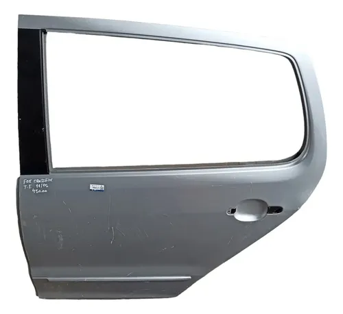 Porta Traseira Esquerda Volkswagen Crossfox Fox 11/15 Traseira Esquerdo Cinza