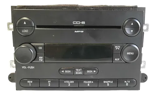 Som Automotivo Cd Player Ford Fusion 07 7e5t18c815be Origina