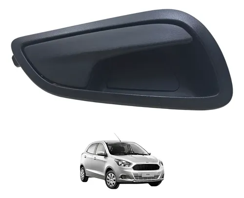 Maçaneta Ford Ka Dianteira Direita 2014 A 2021 Original Preto Dianteira