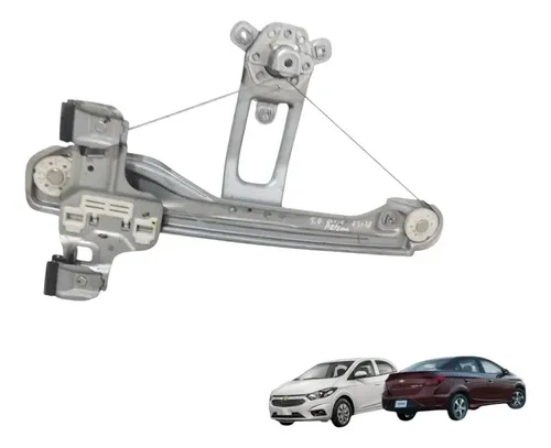 Maquina Vidro Manual Traseiro Direito Onix Prisma 2013 A 21