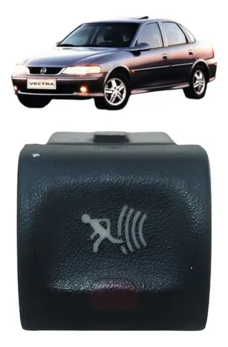 Botão Interruptor Sensor Alarme Gm Vectra 1997 A 2000 Preto
