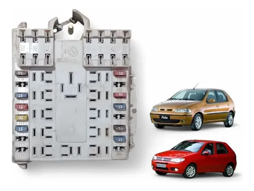 Módulo Caixa Fusível Palio Fire 1.3 16v 2000 A 03 46766474