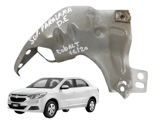 Suporte Paralama Dianteiro Esquerdo Cobalt 2016 A 2020 Cinza