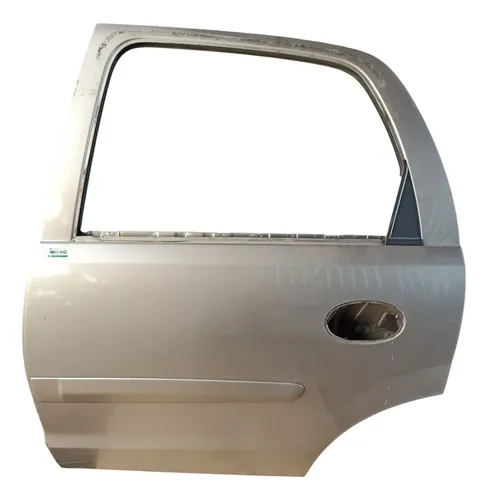 Porta Traseira Corsa Maxx Joy Esq 2003 2004 2005 A 2010 Traseira Esquerdo Dourado