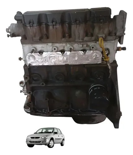 Motor Parcial Corsa Celta 1.0 Gasolina 60 Cv Até 2006 Origin