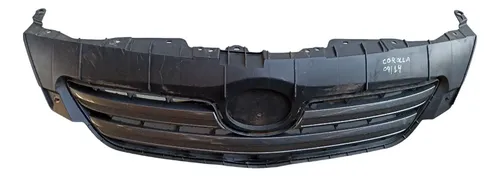Grade Superior Parachoque Dianteiro Toyota Corolla 2009/2014 Cinza Plástico