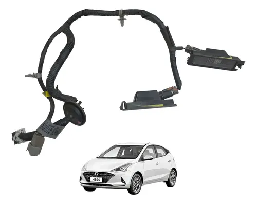 Chicote Parachoque Traseiro Hb20 Hatch  2020/2022 92501f6000