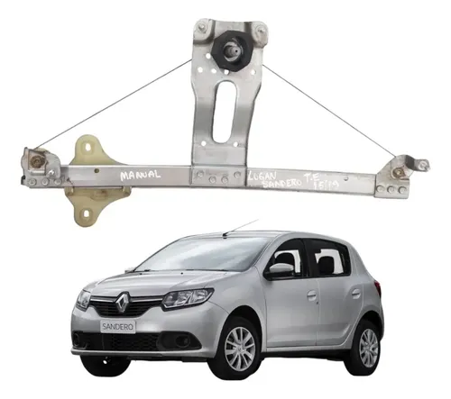 Máquina Vidro Manual Traseiro Esquerdo Sandero 2015 A 2020