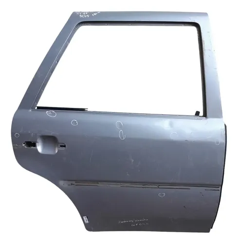 Porta Traseira Direita Volkswagen Parati Gol G2 G3 Detalhe  Traseira Direito Prata