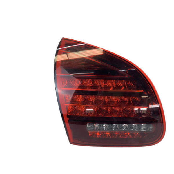 Lanterna Esquerda Tampa Traseira Porsche Cayenne 2011 2014 Esquerdo/motorista Vermelho