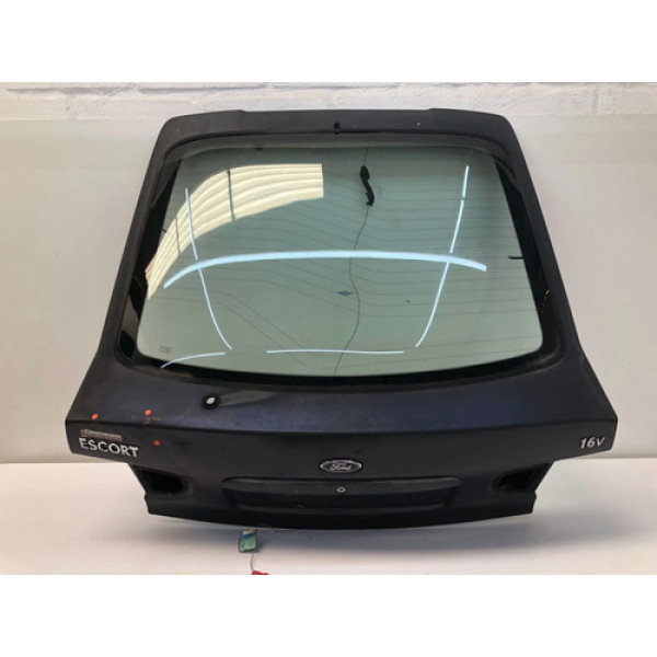 Tampa Traseira Escort Hatch 1997 2003 Detalhe Preto