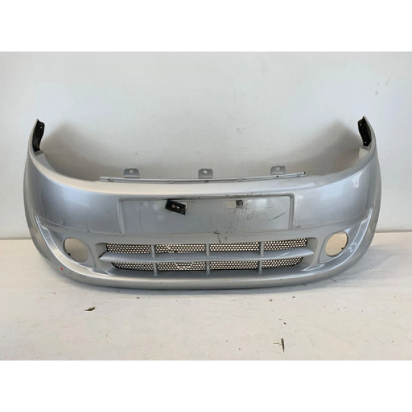 Para Choque Dianteiro Chery Face 2010 2015 Detalhe Prateado