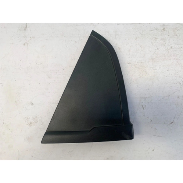 Moldura Coluna Porta Traseira Esquerda Renault Kwid 2017 21 Preto