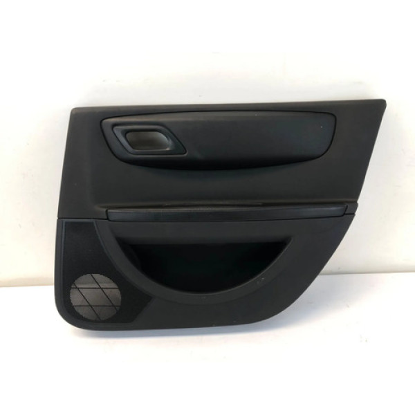 Forro Porta Traseiro Direito Citroen C4 Pallas 2007 2013 Preto