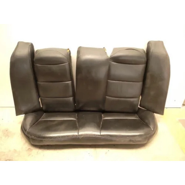 Jogo Banco Traseiro Honda Civic 1996 2000 Couro Preto
