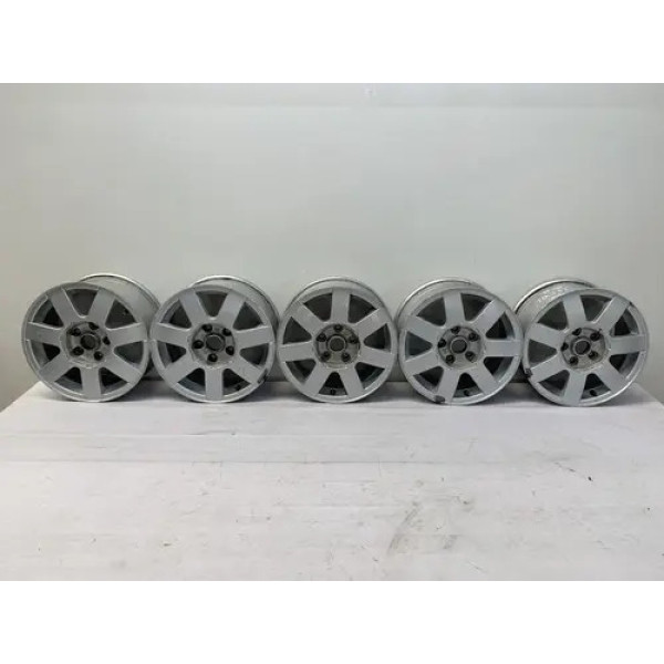 Jogo Roda Liga Aro 15 5x112 Vw Passat Variant B5 1997 2000 Branco