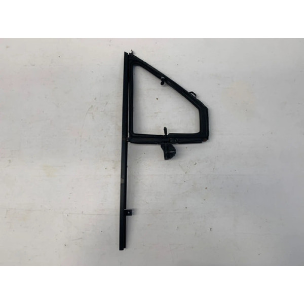 Moldura Vidro Vigia Direita Vw Gol Quadrado 1987 1990 Preto