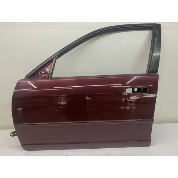 Porta Dianteira Esquerda Honda Civic 1.7 2001 2006 Vermelho Dianteira Essquerda Vermelho