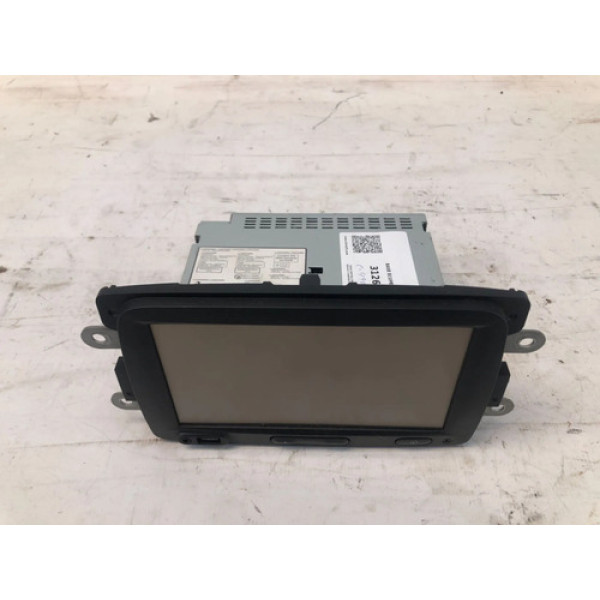Radio Central Multimidia Renault Sandero 2014 2019 Preto