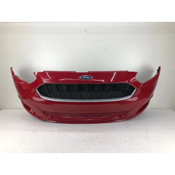 Para Choque Dianteiro Ford Ka 2014 2018 Detalhe Vermelho