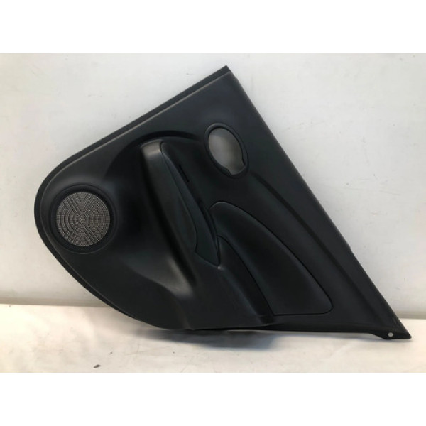 Forro Porta Traseiro Direito Nissan Versa 2015 2019 Couro Preto