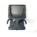 Apoio Braço Porta Copos Traseiro Mercedes C200 2008 2011 Preto