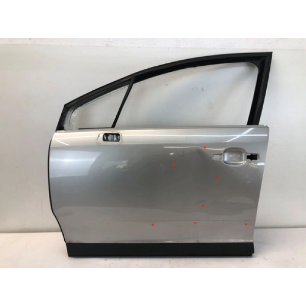 Porta Dianteira Esquerda Citroën C4 Pallas 2007 2013 Detalhe Dianteira Esquerdo Prateado