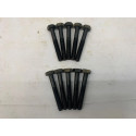Jogo Parafuso Mancal Gm Corsa 1.0 Flex Power 2005 2009 Preto
