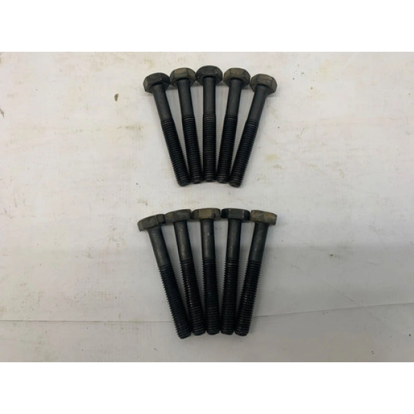 Jogo Parafuso Mancal Gm Corsa 1.0 Flex Power 2005 2009 Preto