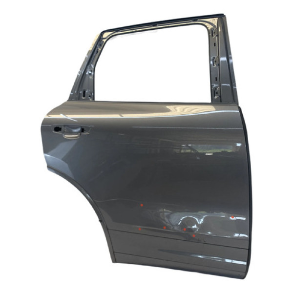 Porta Traseira Direita Porsche Cayenne 2011 2014 Detalhe Traseira Direita Cinza-escuro
