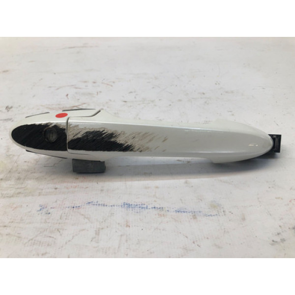 Maçaneta Externa Dianteira Esquerda Honda City 2015 2019 Det Branco Dianteira