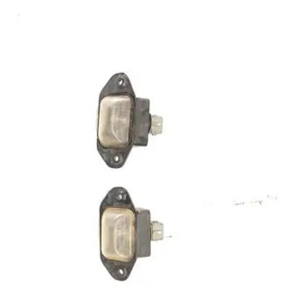 Par Lanterna Luz Placa Vw Gol Bola G2 1995 2000