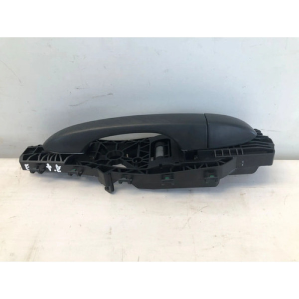 Maçaneta Externa Traseira Esquerda Jeep Compass 2016 2020 Preto Traseira