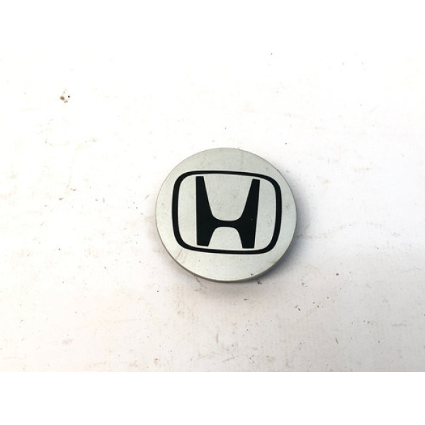 Calotinha Central Roda Honda Crv 2007 2011 Cinza
