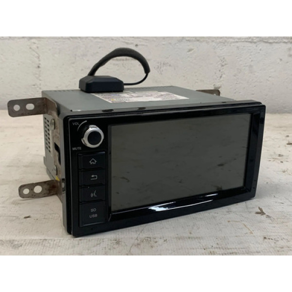 Radio Multimidia Nissan Versa Sv 2017 2019 Preto