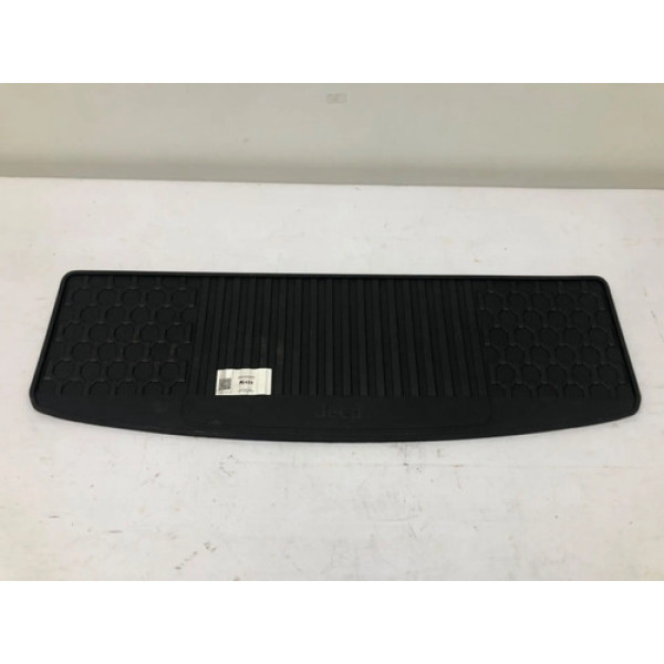 Tapete Porta Malas Borracha Jeep Commander 2021 2025 Branco