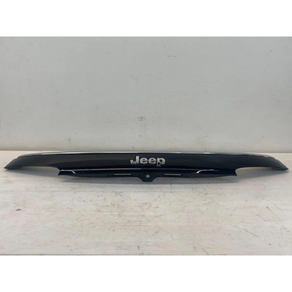 Friso Tampa Traseira Jeep Compass 2016 2020 Preto Preto