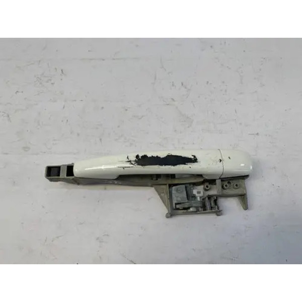 Maçaneta Externa Dianteira Direita C3 2013 2020 Branco Det Branco Dianteira