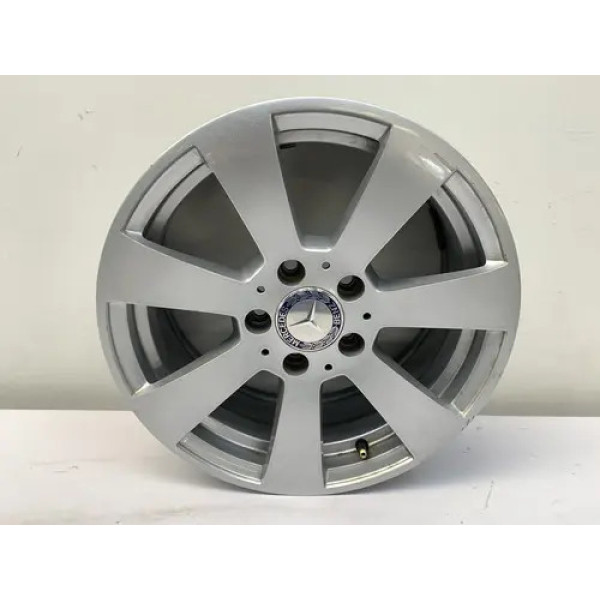 Roda Liga Aro 16 7jx16 C200 2008 2011 Kompressor Detalhe Branco