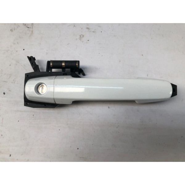 Maçaneta Exetrna Dianteira Direita Chery Tiggo 2009 2012 Branco Dianteira