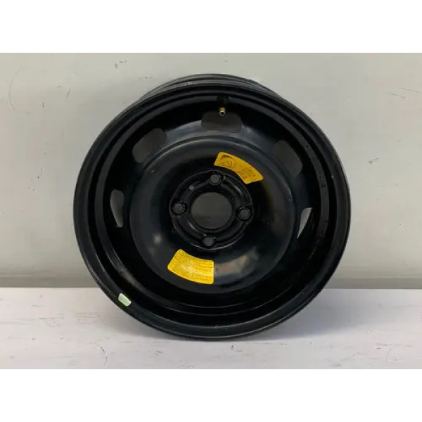 Roda Ferro Estepe Aro 15 4x108 C3 2013 2020 Cinza