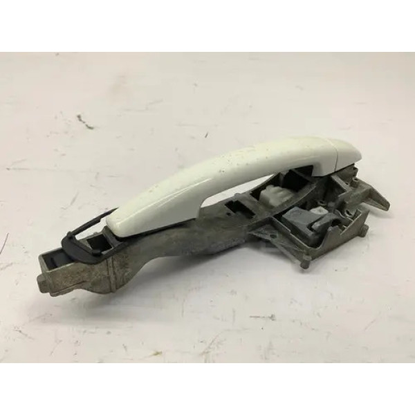Maçaneta Externa Traseira Direita C3 2013 2020 Branco Branco Traseira