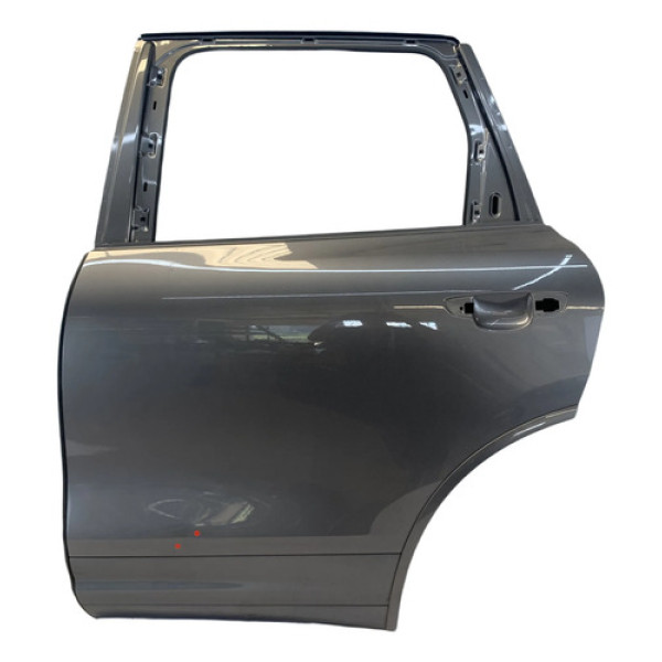 Porta Traseira Esquerda Porsche Cayenne 2011 2014 Detalhe Traseira Esquerda Cinza-escuro