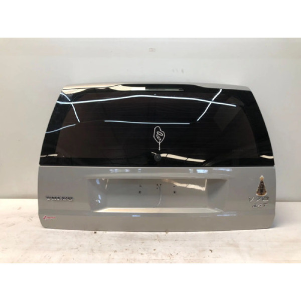 Tampa Traseira Porta Malas Volvo V70 2000 2006 Prateado